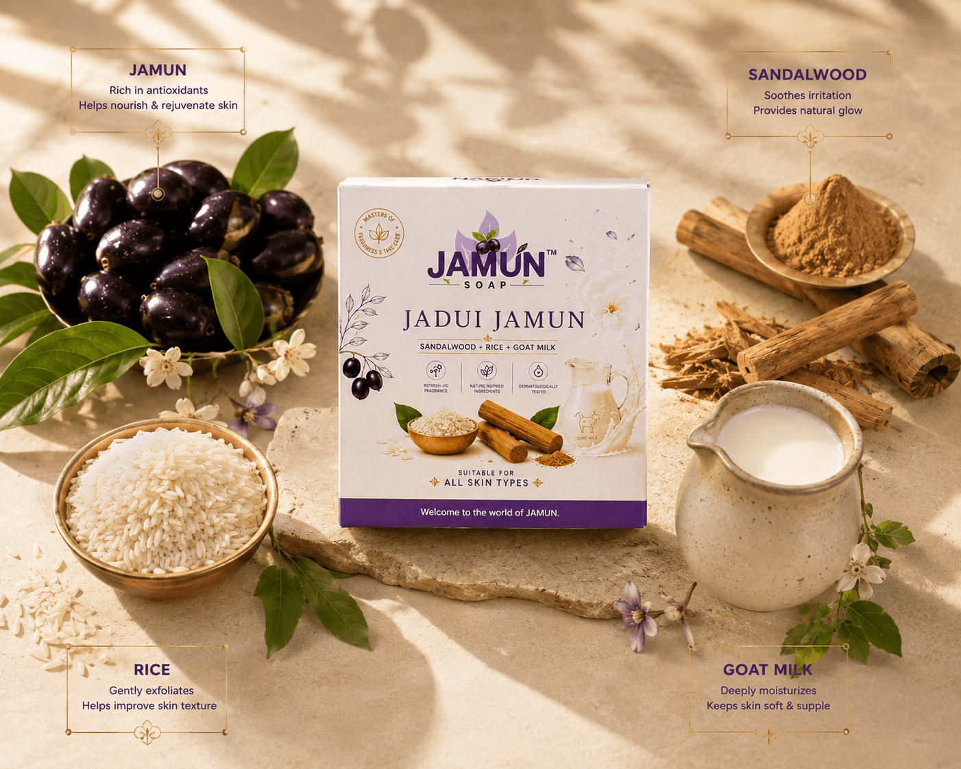 Jadui Jamun Soap
